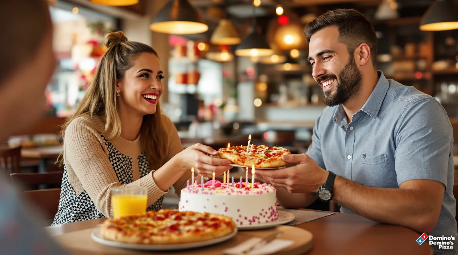 Buffet pizza cumpleaños